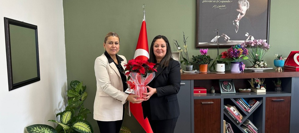 İYİ Parti Tire İlçe Başkanlığı’ndan Milli Eğitim Müdürüne Öğretmenler Günü Ziyareti