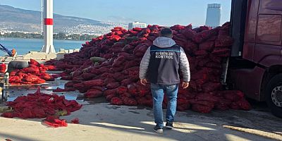 İzmir’de kaçak avlanan 27 ton kara midye ele geçirildi